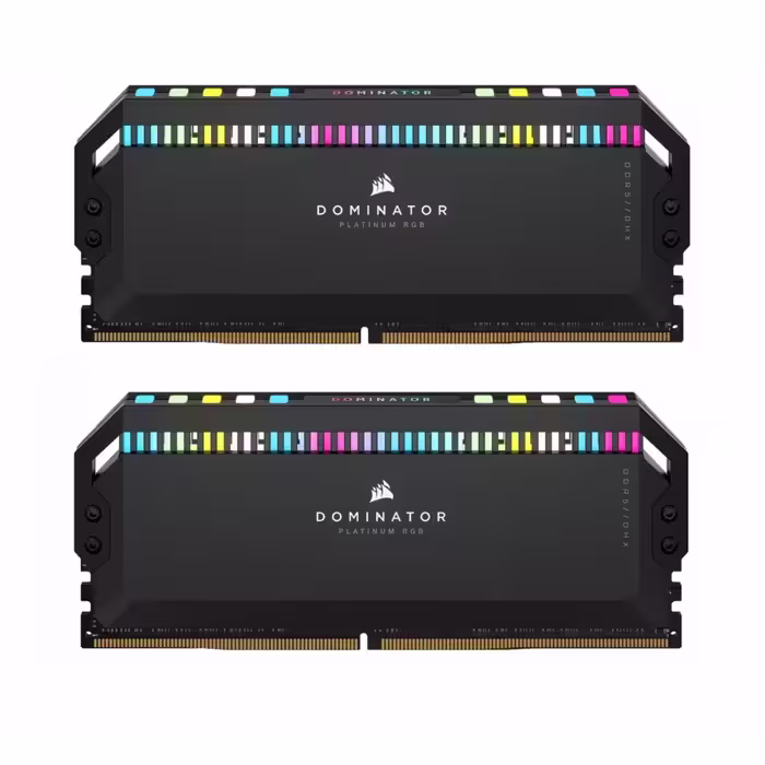 خرید رم Corsair Dominator Platinum RGB DDR5 64GB Dual 5600MHz CL40 Black با بهترین قیمت