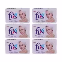صابون شستشو فیکس مدل White Flower وزن 90 گرم بسته 6 عددی