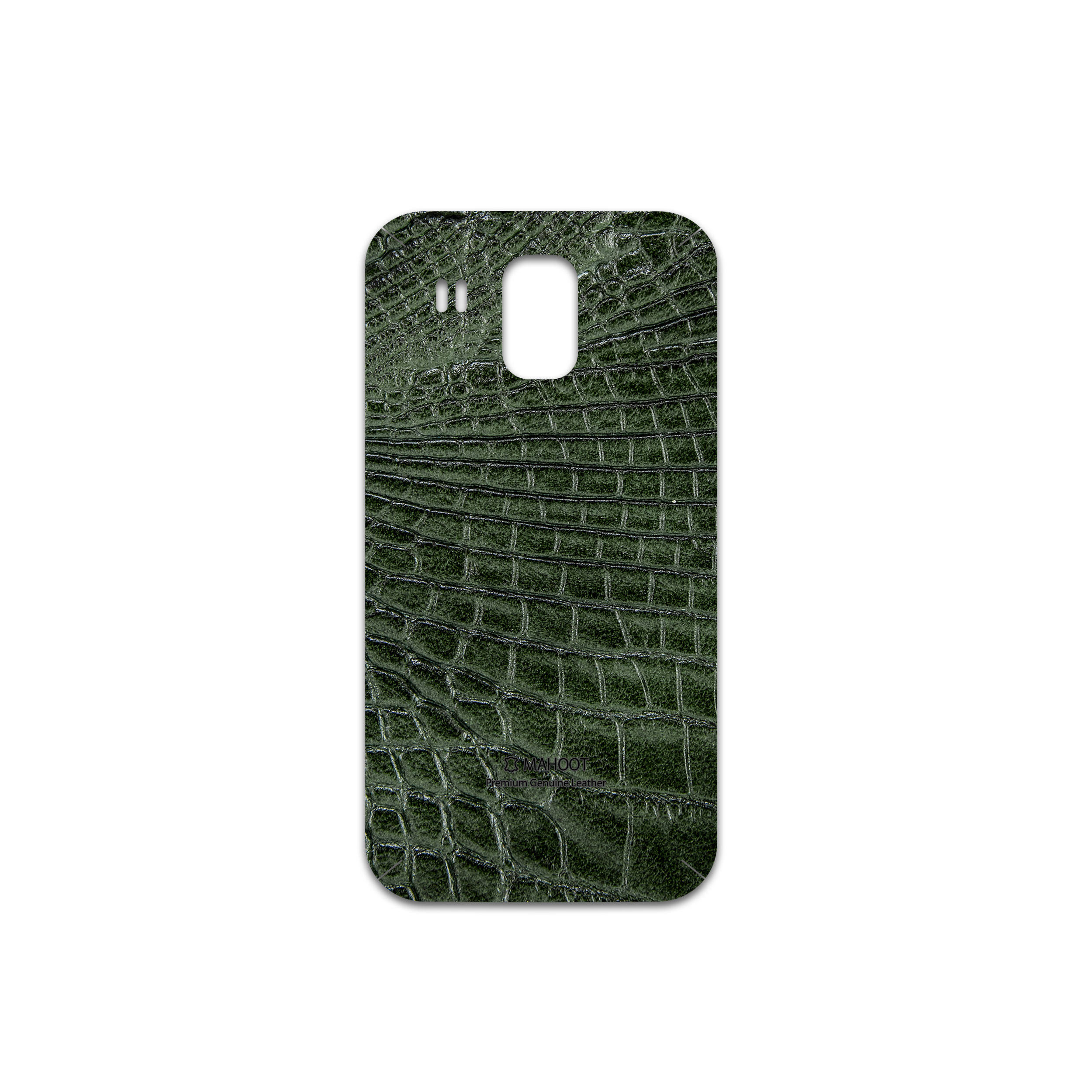 برچسب پوششی ماهوت مدل Green-Crocodile-Leather مناسب برای گوشی موبایل هوآوی Ascend G525