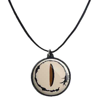 گردنبند پرمانه طرح Arrival کد pmb.22759 مدل دو طرفه