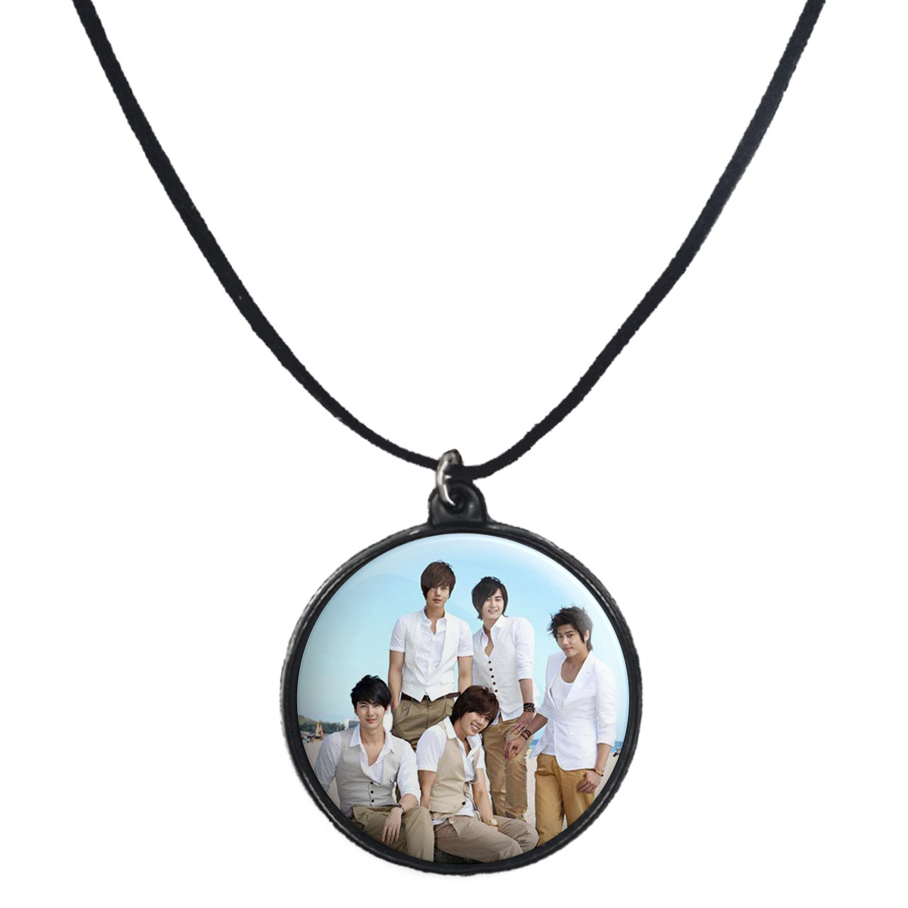 گردنبند پرمانه طرح ss501 کد pmb.2197 مدل دو طرفه