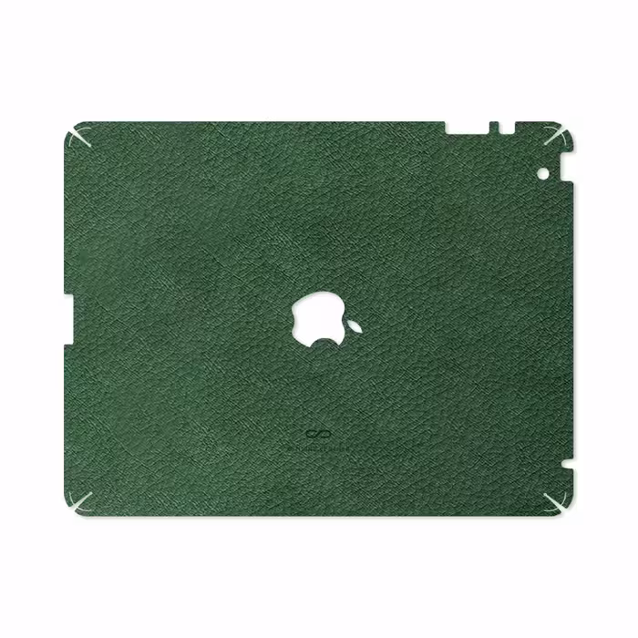 برچسب پوششی ماهوت مدل Green-Leather مناسب برای تبلت اپل iPad 2 2011 A1395