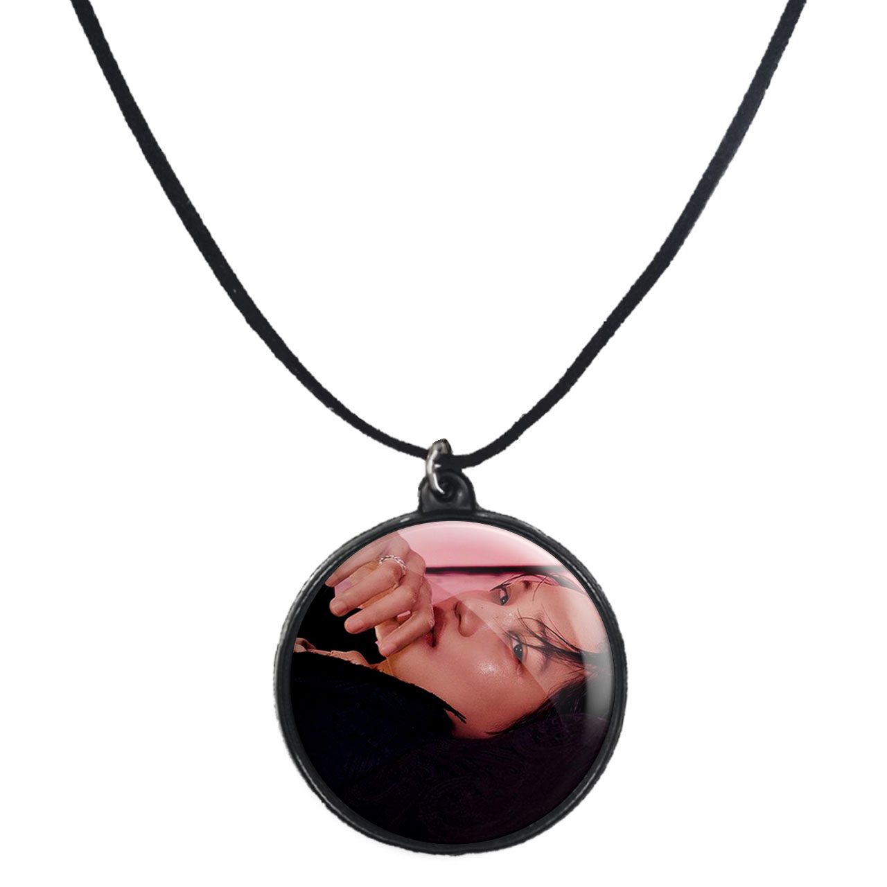 گردنبند پرمانه طرح exo کد pmb.13938 مدل دو طرفه