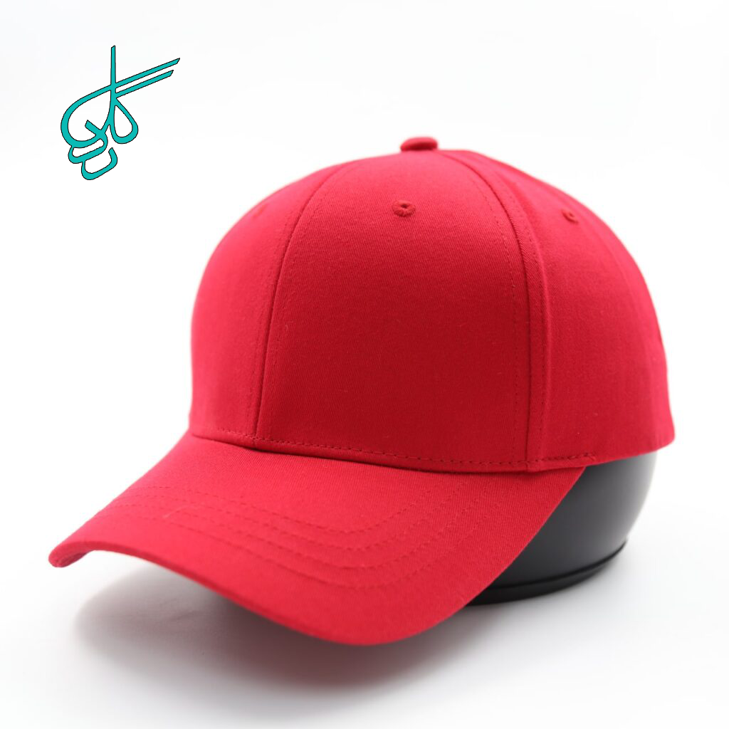 خرید کلاه نقابدار بیسبالی کتان قرمز کد 2816122 - ردگل