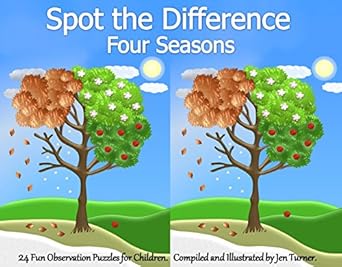 خرید و دانلود نسخه کامل کتاب Spot The Difference - Four Seasons -   PDF