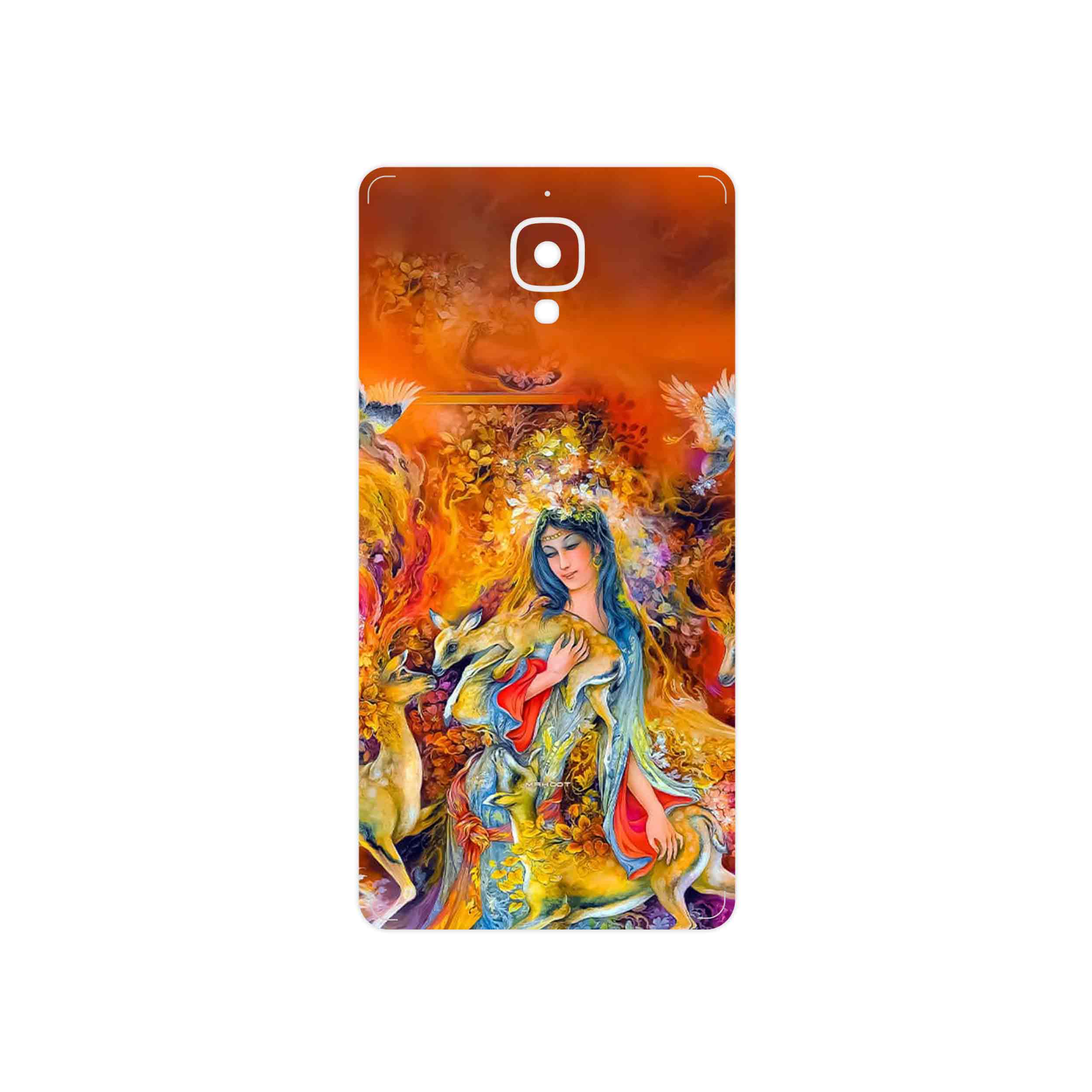 برچسب پوششی ماهوت مدل Persian miniature 2 مناسب برای گوشی موبایل وان پلاس 3