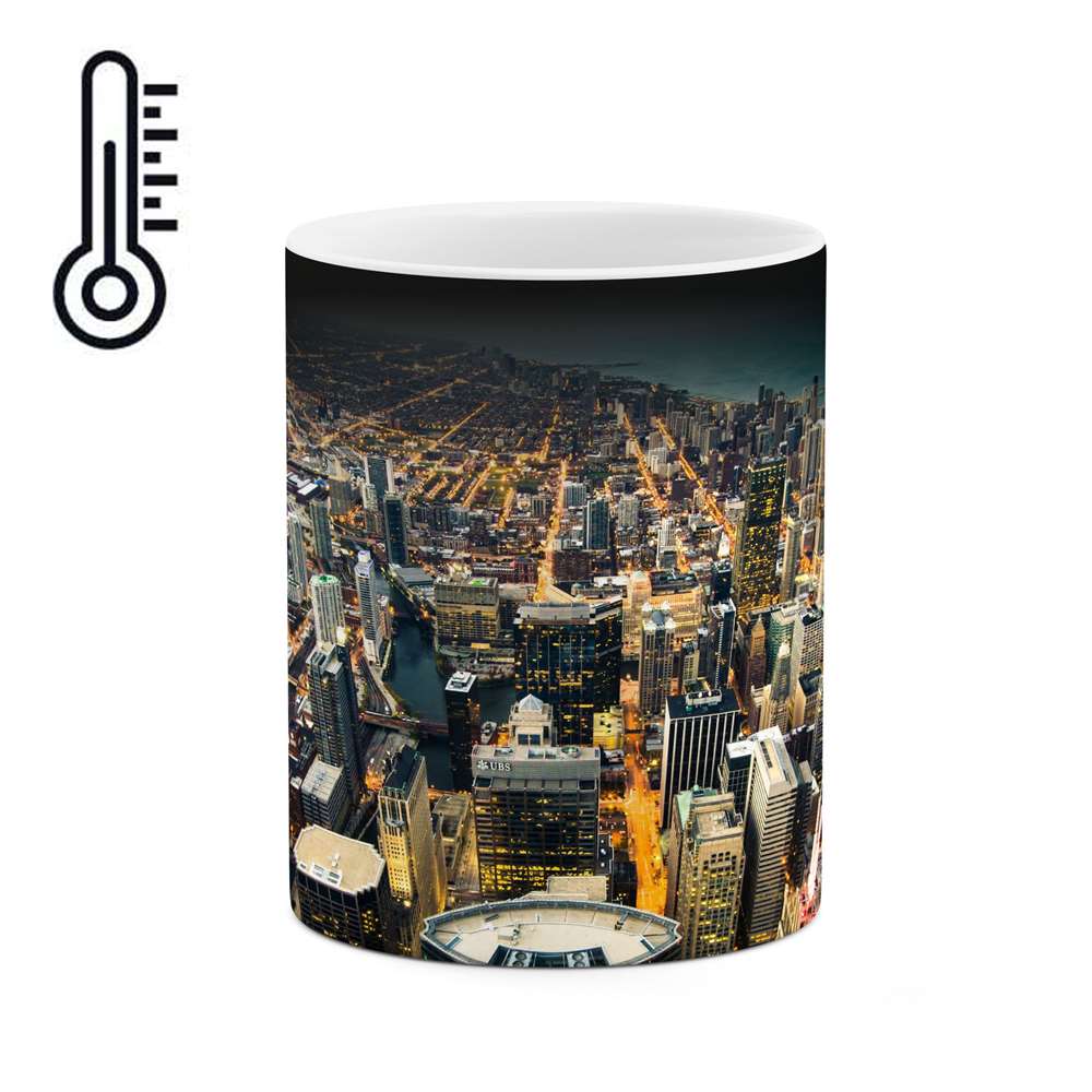 ماگ حرارتی طرح منظره طبیعت  مدل mgph11836