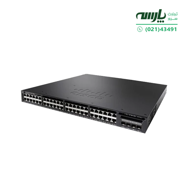 سوئیچ شبکه سیسکو 48 پورت WS-C3650-48TS-S