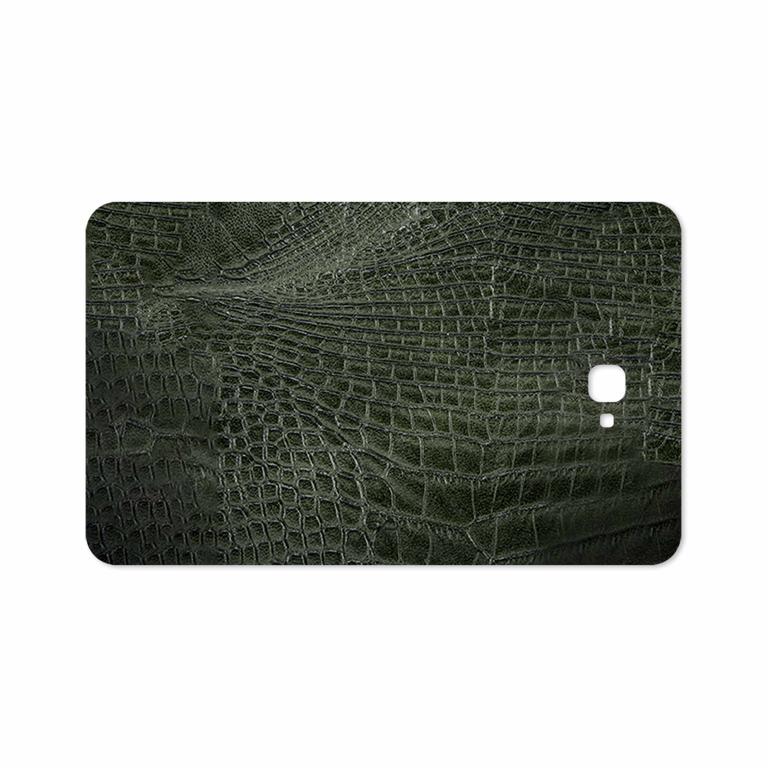برچسب پوششی ماهوت مدل Green-Crocodile-Leather مناسب برای تبلت سامسونگ Galaxy Tab A 10.1 2016 T585