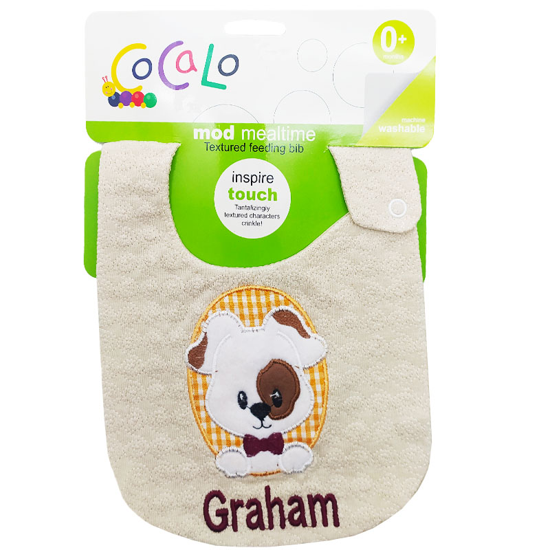 پیش بند نخی تکه دوزی طرح سگ کوکالو Cocalo