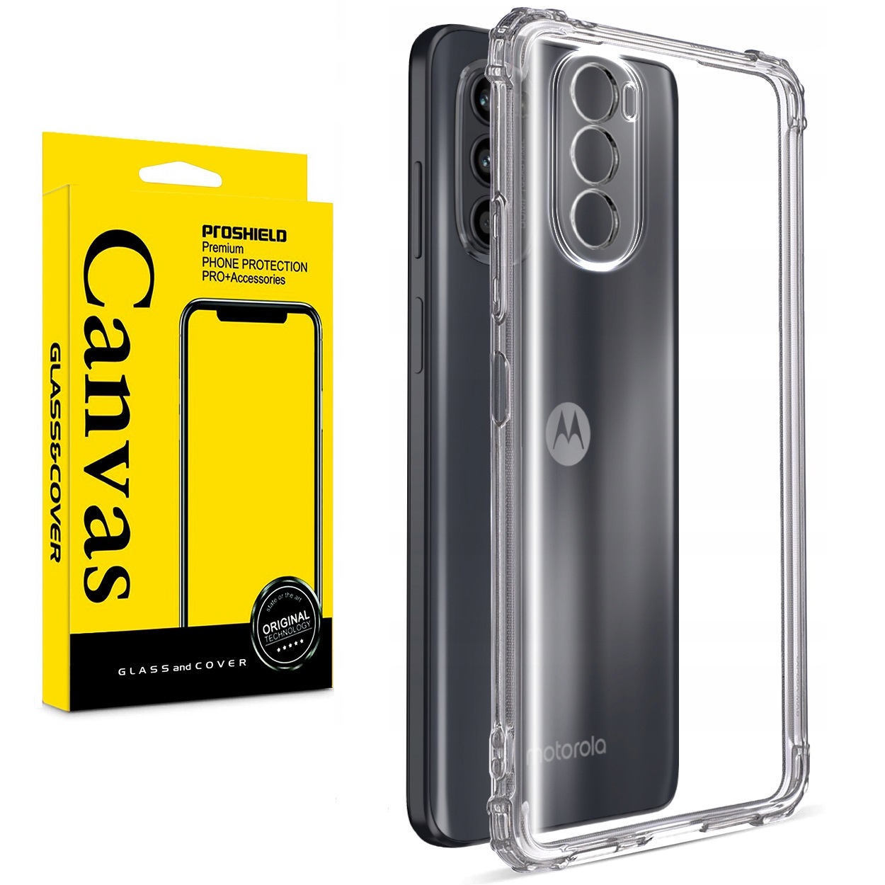 کاور کانواس مدل Airbag مناسب برای گوشی موبایل موتورولا Moto G52