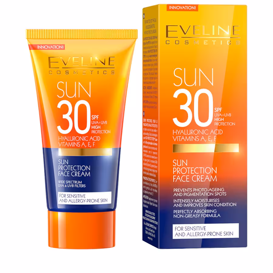 کرم ضد آفتاب اولاین مدل Sun 30 حجم 50 میلی لیتر