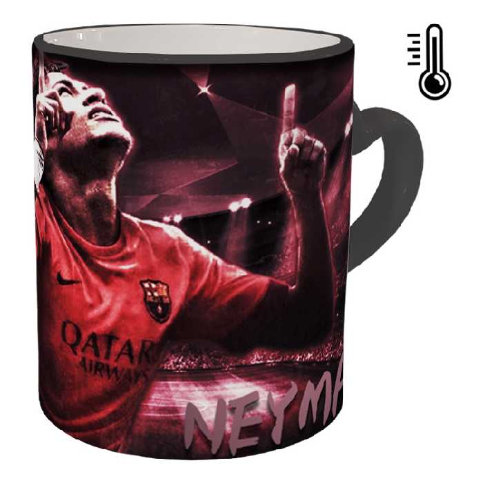 ماگ حرارتی مدل دسته قلبی طرح نیمار کد 68