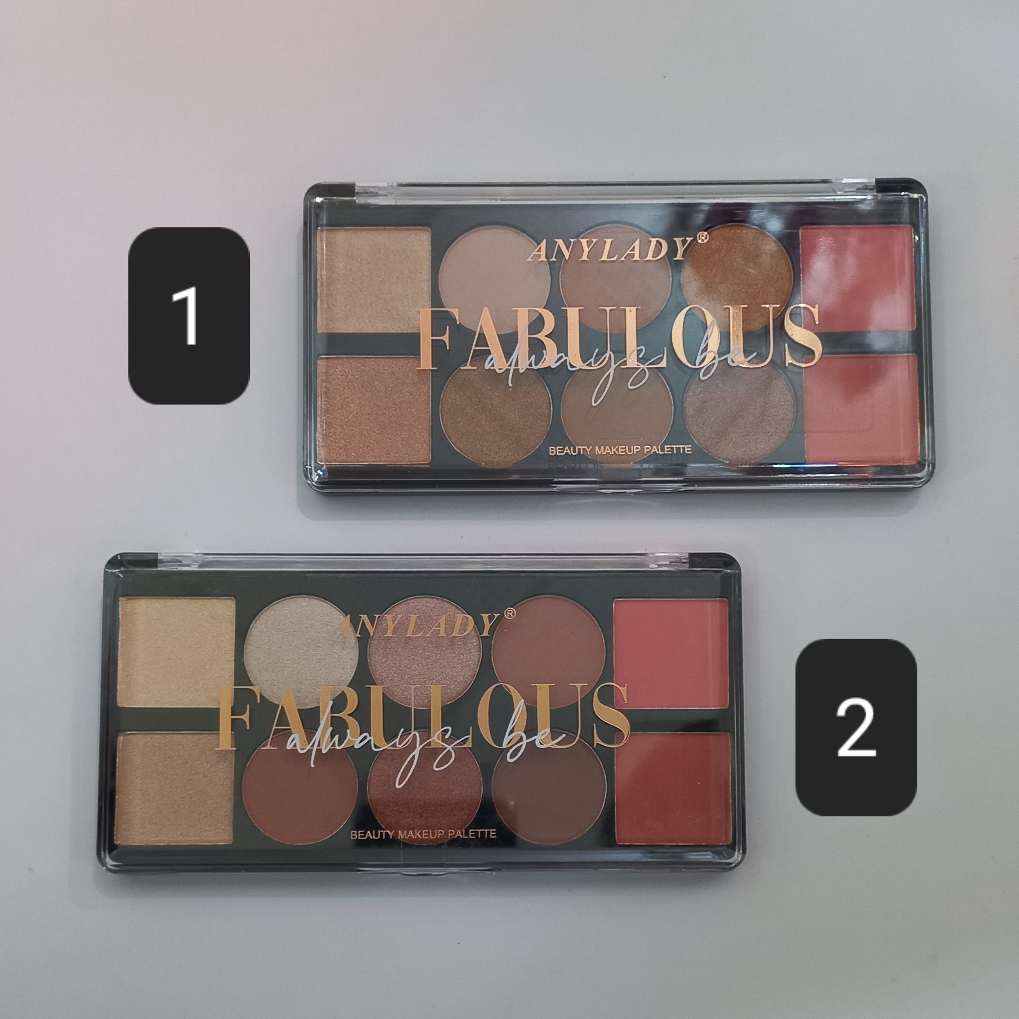 لوازم ارایشی پالت سایه ، رژگونه و هایلایتر آنی لیدی 