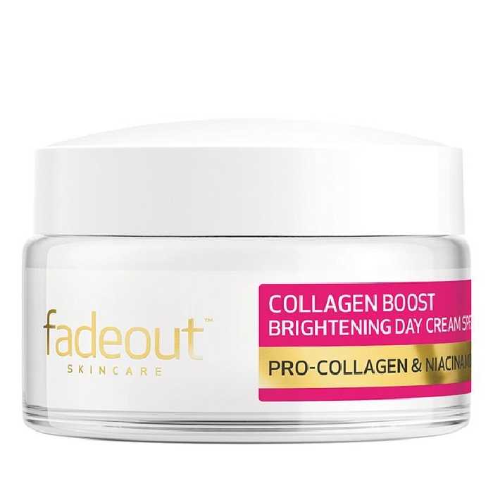 کرم روشن کننده و کلاژن ساز روز فید اوت Fadeout Collagen Boost Day حجم 75 میلی لیتر
