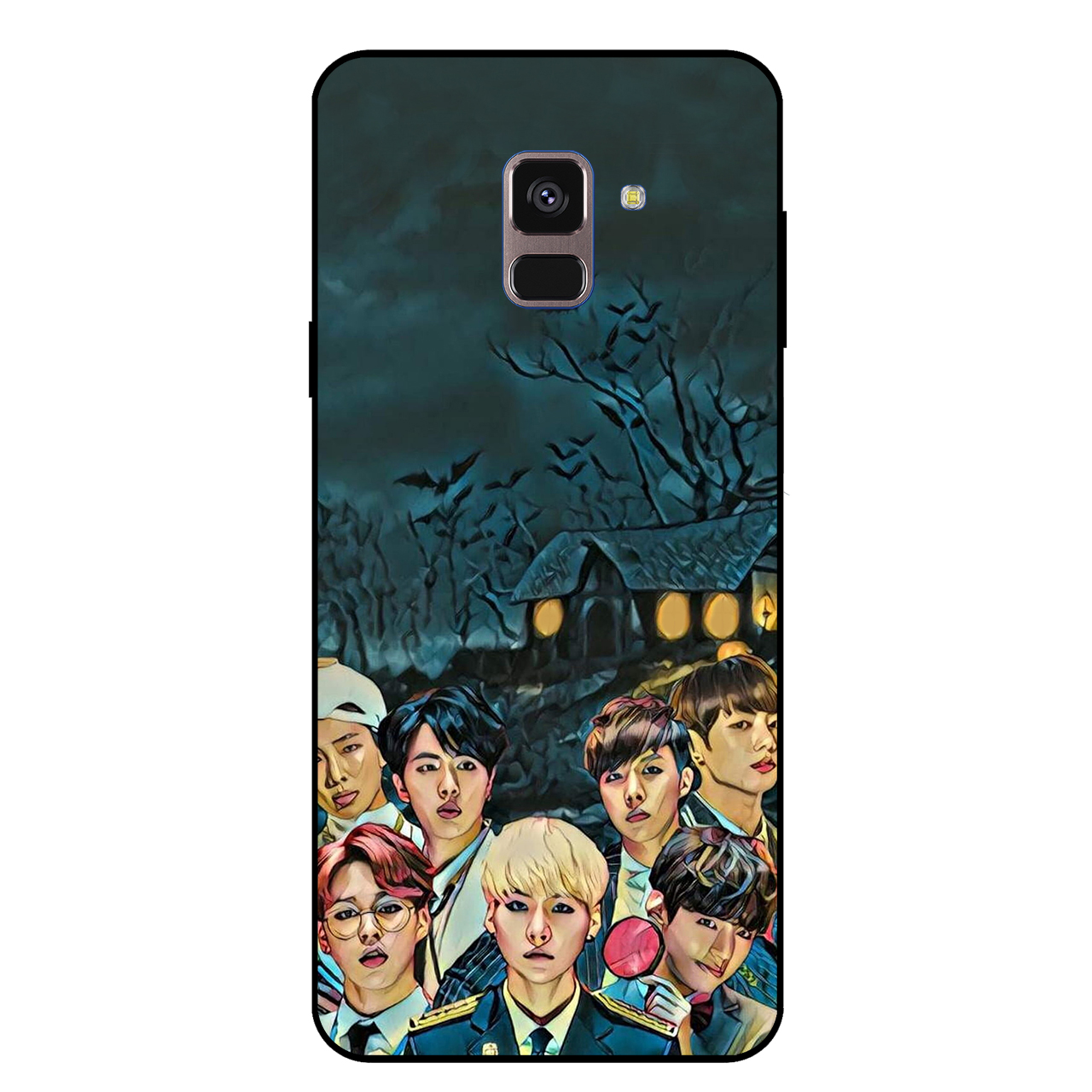 کاور مگافون کد 8252 مناسب برای گوشی موبایل سامسونگ Galaxy A8 2018