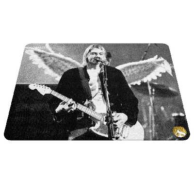 ماوس پد هومرو مدل A6165 طرح کرت کوبین