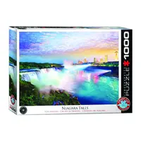 پازل 1000 تکه یوروگرافیکس پازلز مدل Niagara Falls كد 0770-6000