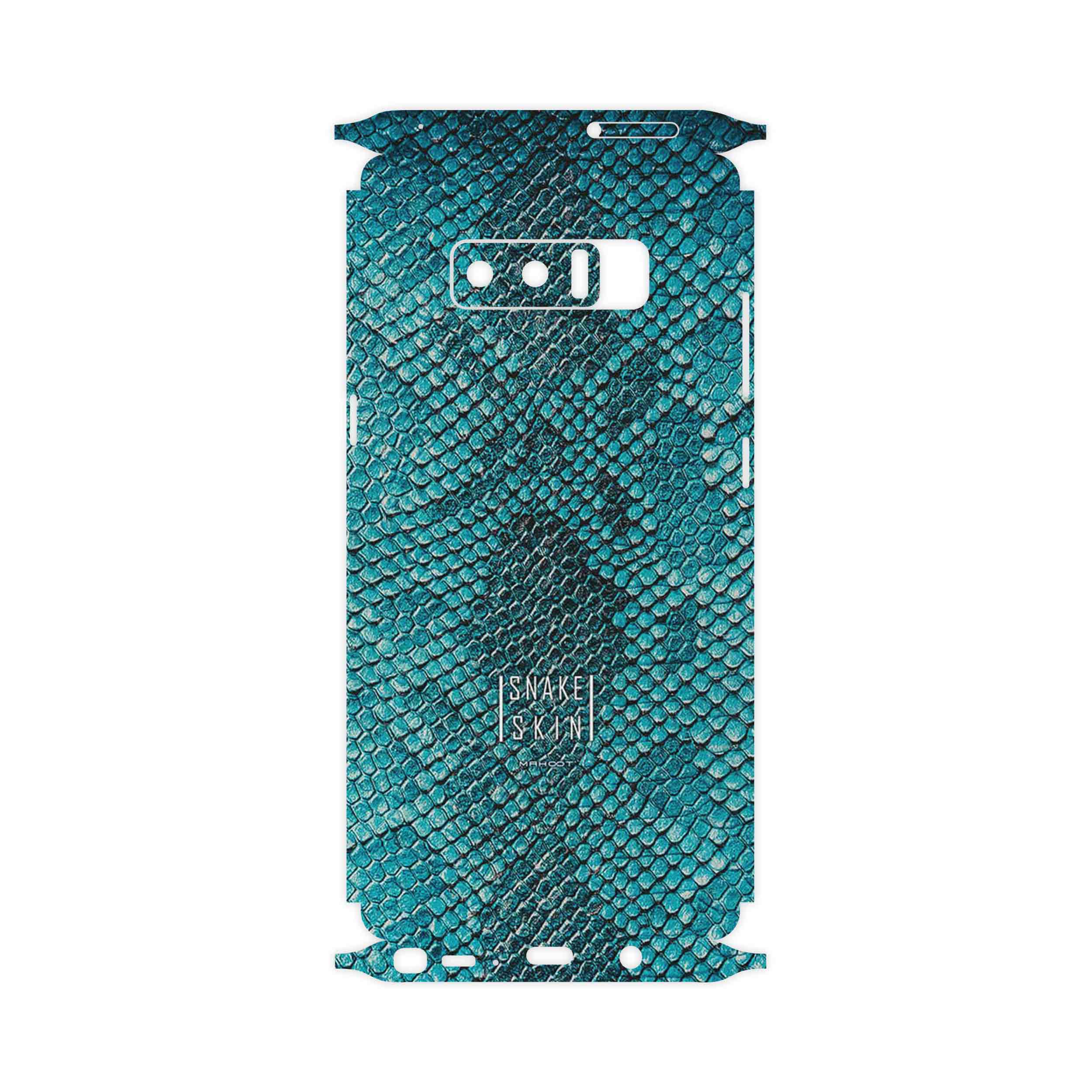 برچسب پوششی ماهوت مدل Blue Snake Skin-FullSkin مناسب برای گوشی موبایل سامسونگ Galaxy Note 8