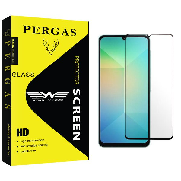 محافظ صفحه نمایش شیشه ای وایلی نایس مدل Pergas2 مناسب برای گوشی موبایل سامسونگ Galaxy A06 | کالا برتری