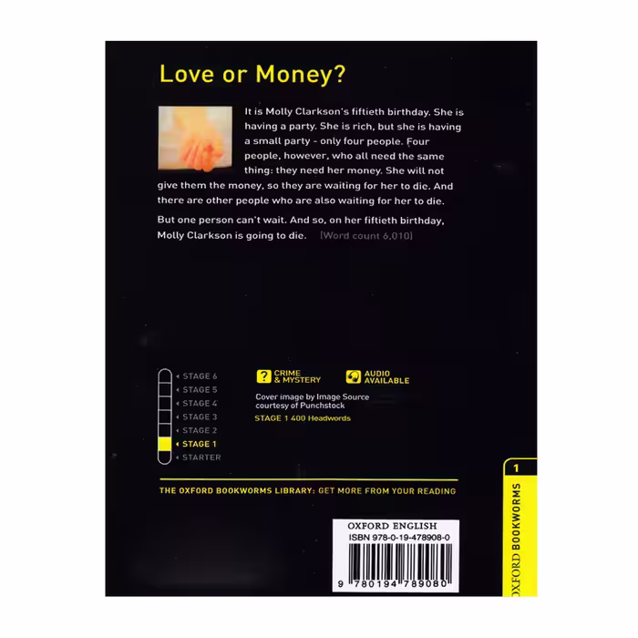 کتاب Oxford Bookworms Love Or Money اثر Rowena Akinyemi انتشارات انتشارات آرماندیس