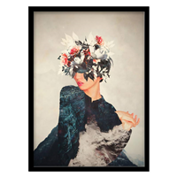 قیمت و خرید تابلو دکوراتیو مدل پرتره سورئال و انتزاعی کد 1828