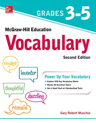 خرید و دانلود نسخه کامل کتاب McGraw-Hill Education Vocabulary Grades 3-5, (2nd Edition) -   pdf
