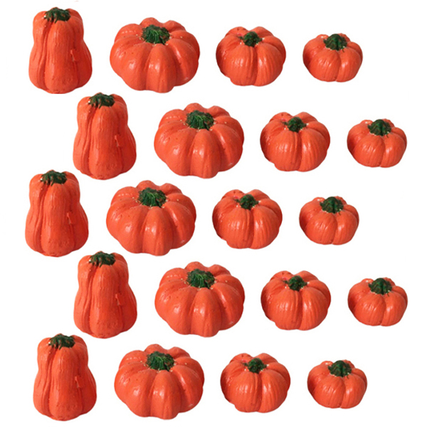 میوه تزیینی مدل کدو تنبل کد 716 مجموعه 20 عددی