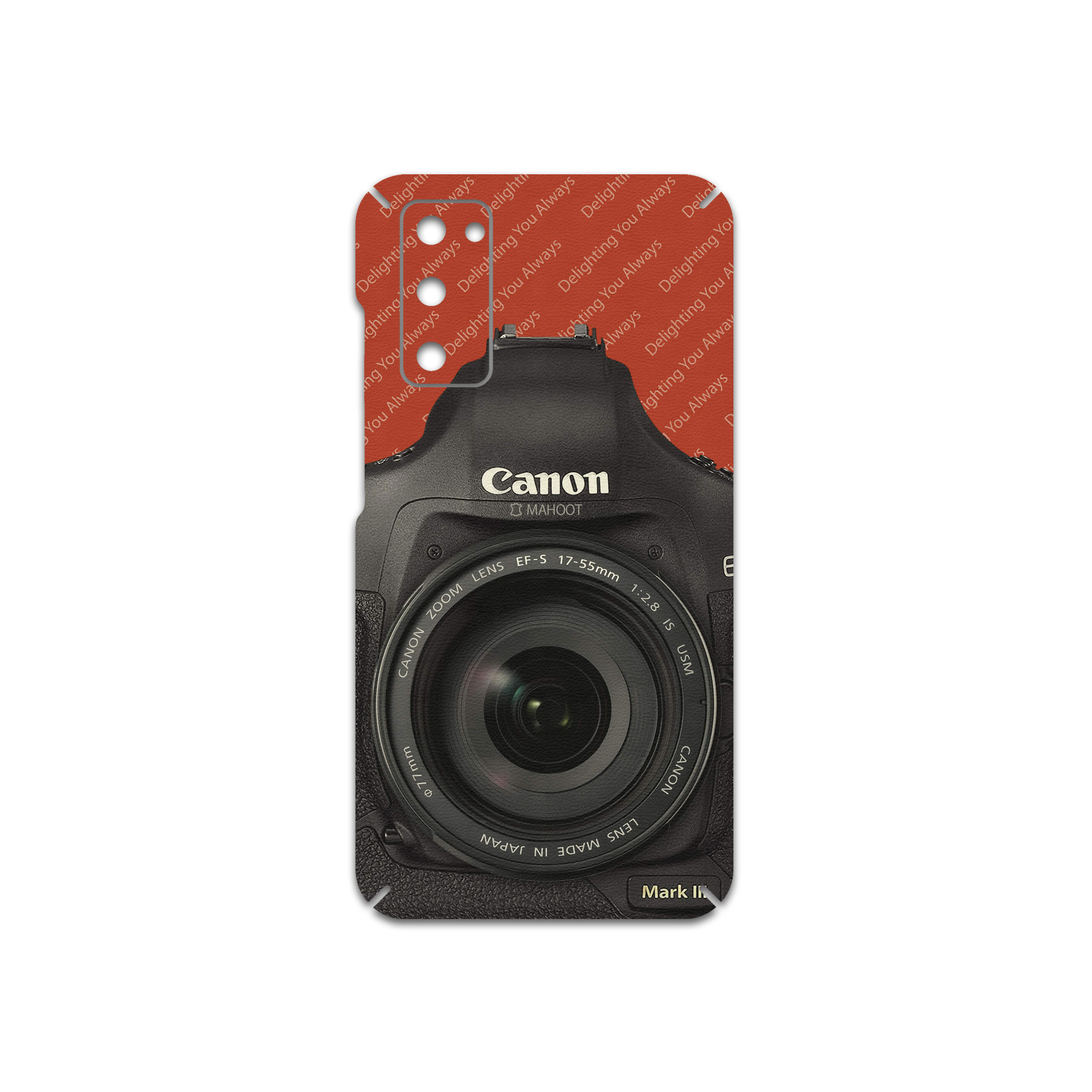 برچسب پوششی ماهوت مدل Canon-Logo مناسب برای گوشی موبایل سامسونگ Galaxy S20 FE