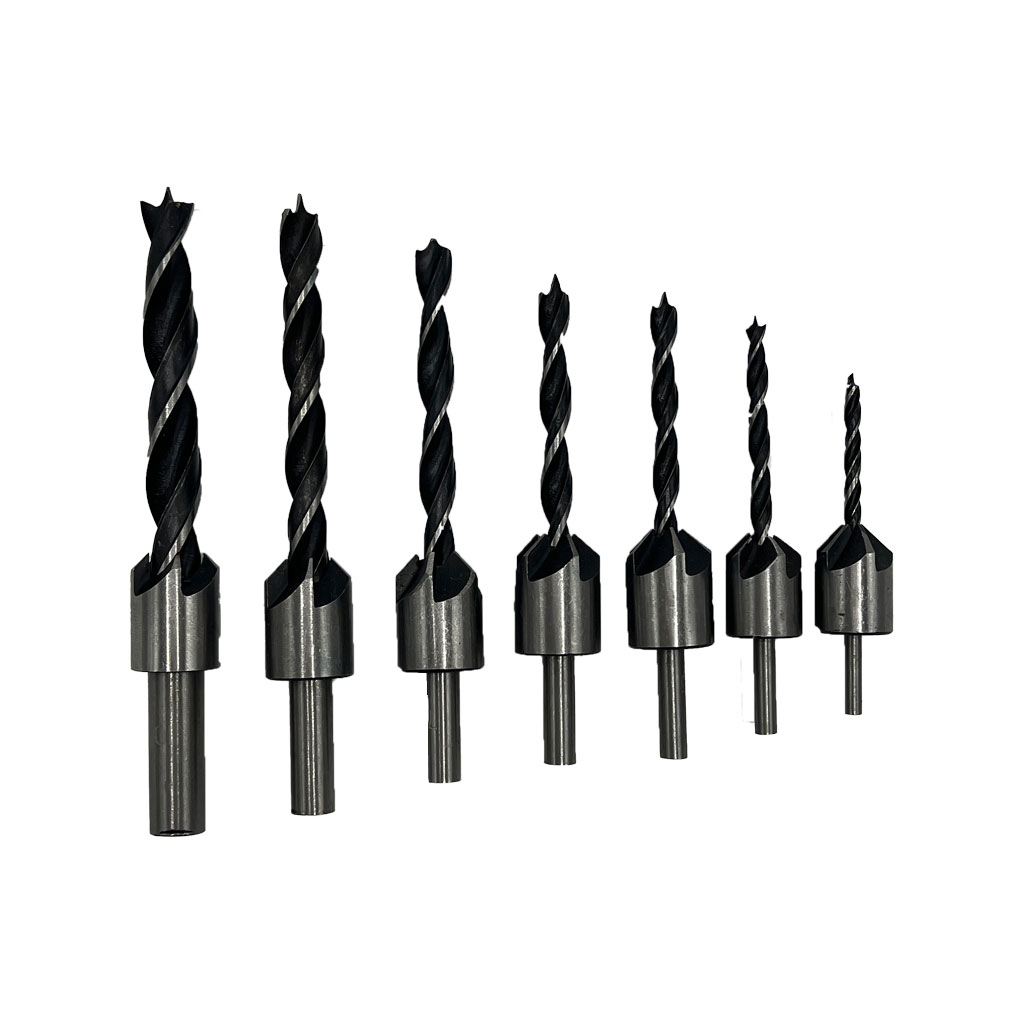 مته خزینه چوب لازرلاین کد 221 مجموعه 7 عددی