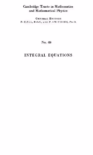 خرید و دانلود نسخه کامل کتاب Integral Equations