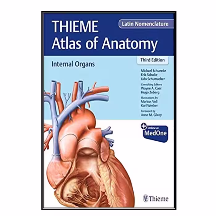 کتاب Thieme Atlas of Anatomy: Internal Organs اثر جمعی از نویسندگان انتشارات مولفین طلایی
