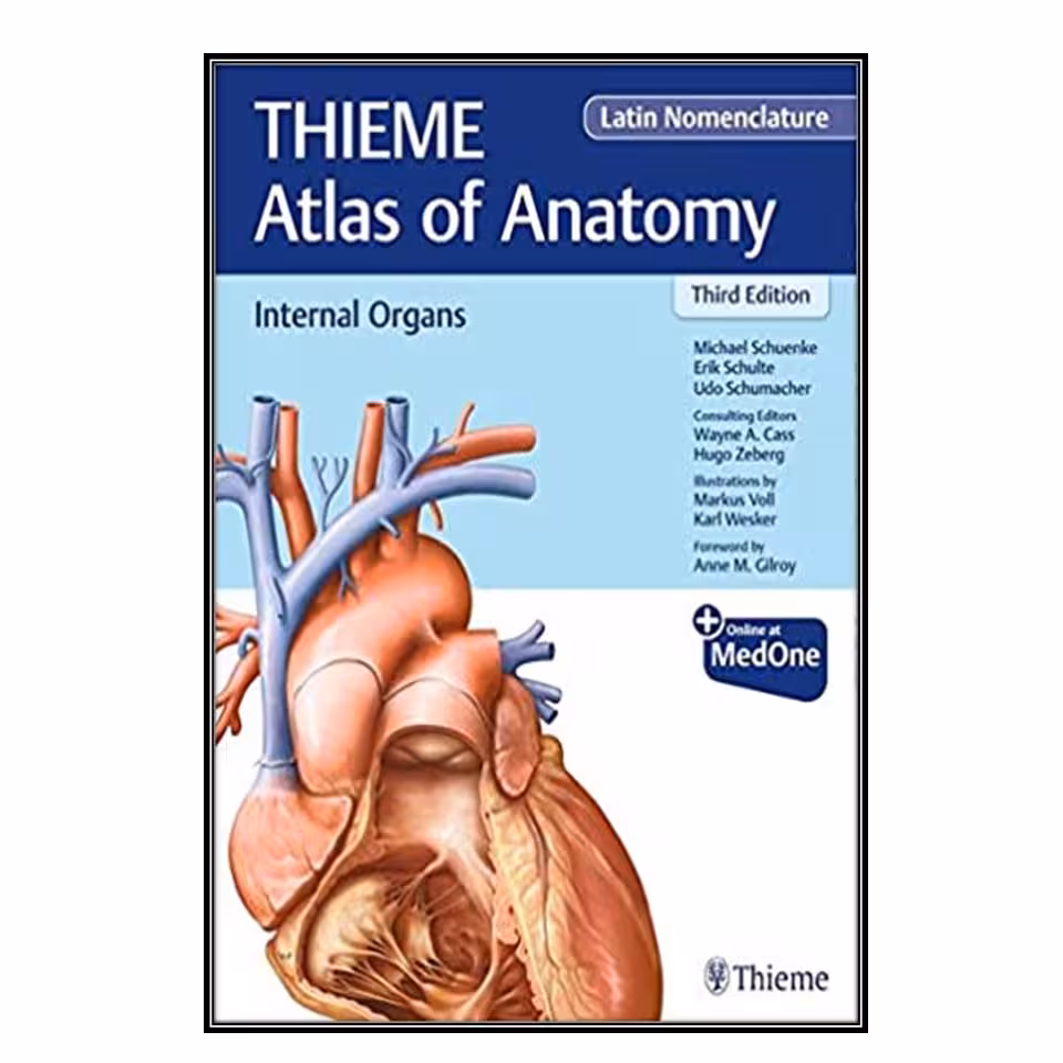 کتاب Thieme Atlas of Anatomy: Internal Organs اثر جمعی از نویسندگان انتشارات مولفین طلایی