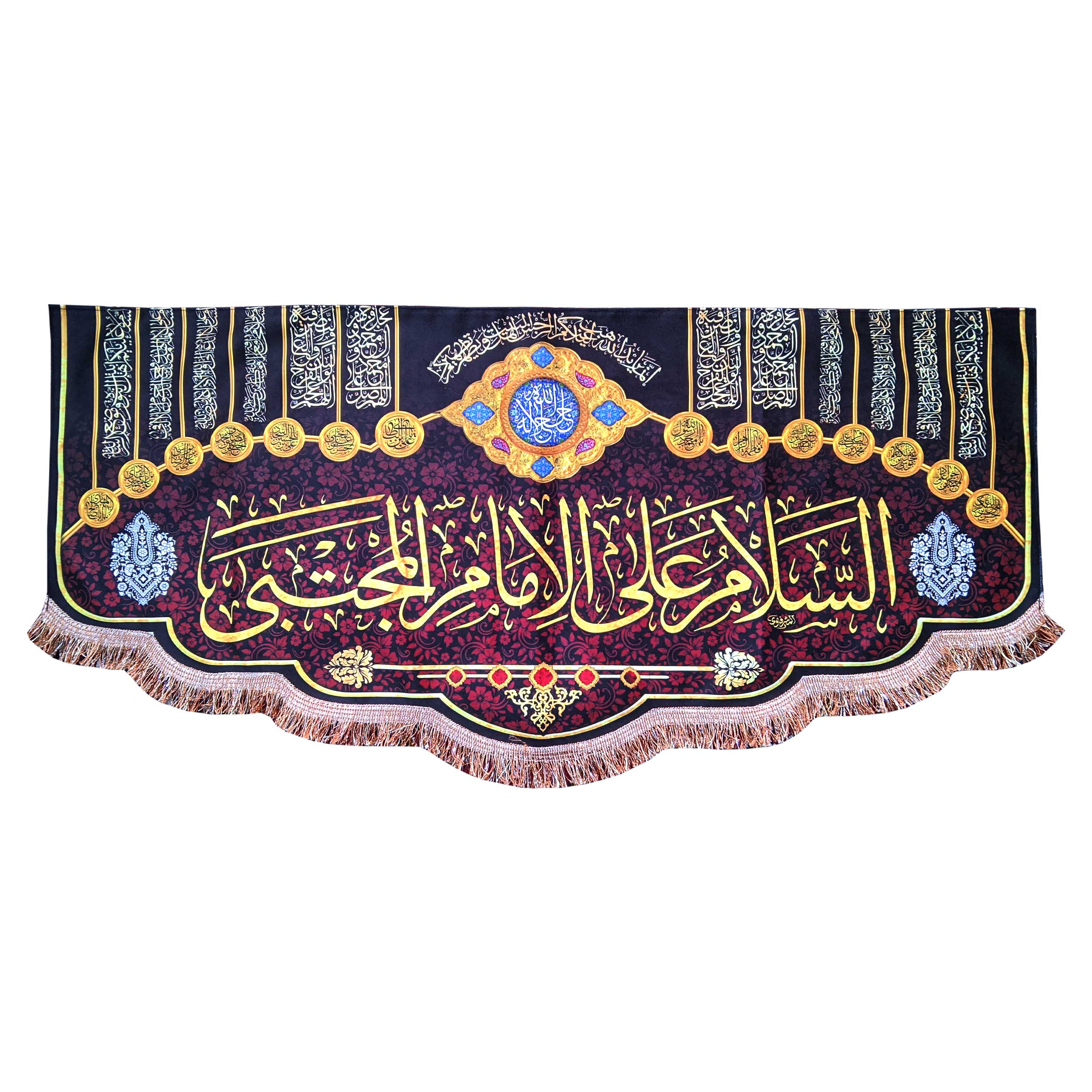 پرچم مدل امام حسن طرح السلام علی الامام المجتبی 089