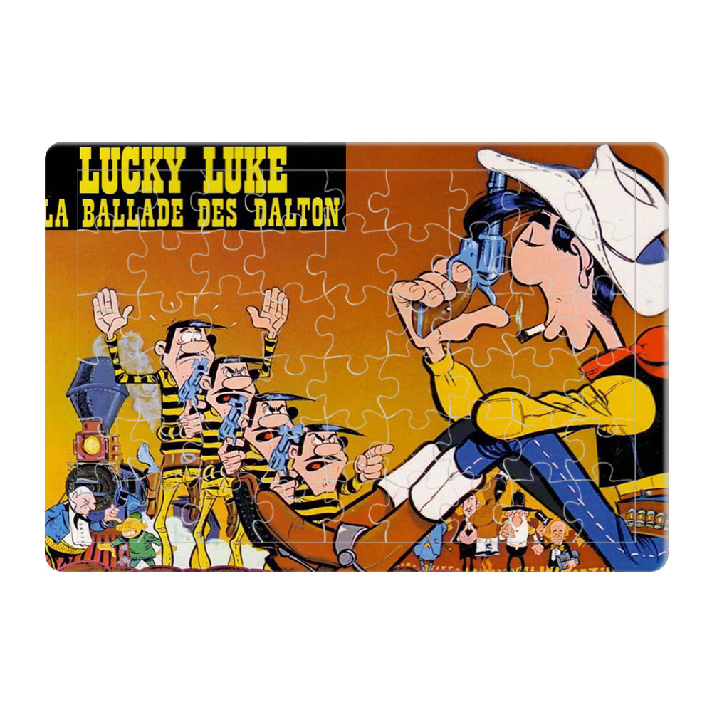 پازل 54 تکه طرح لوک خوش شانس مدل P1053