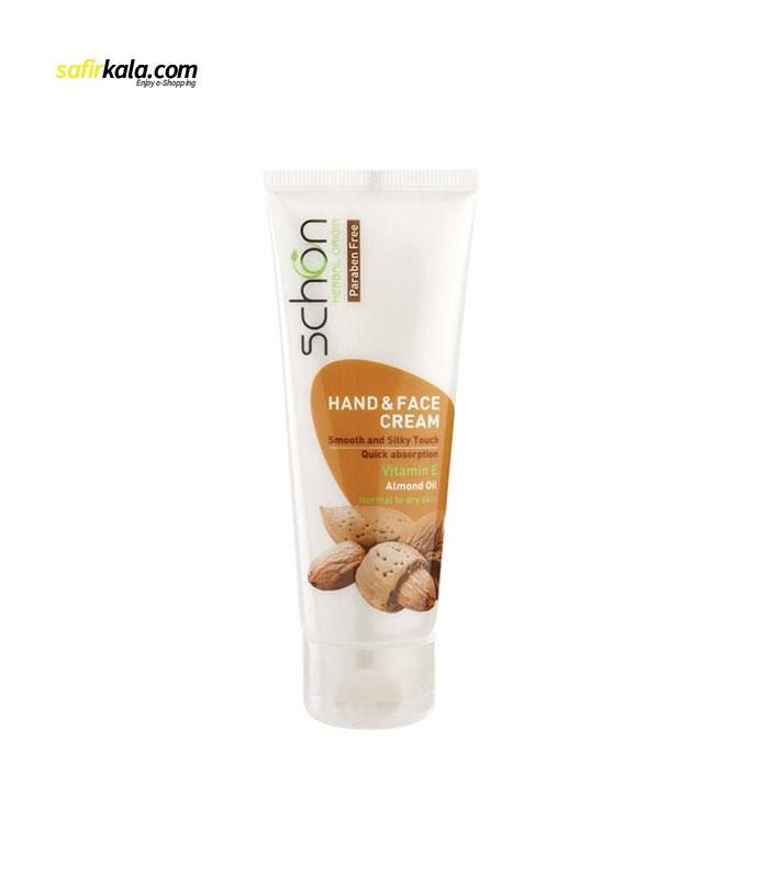 کرم دست و صورت شون مدل عصاره بادام حجم 75 میلی لیتر