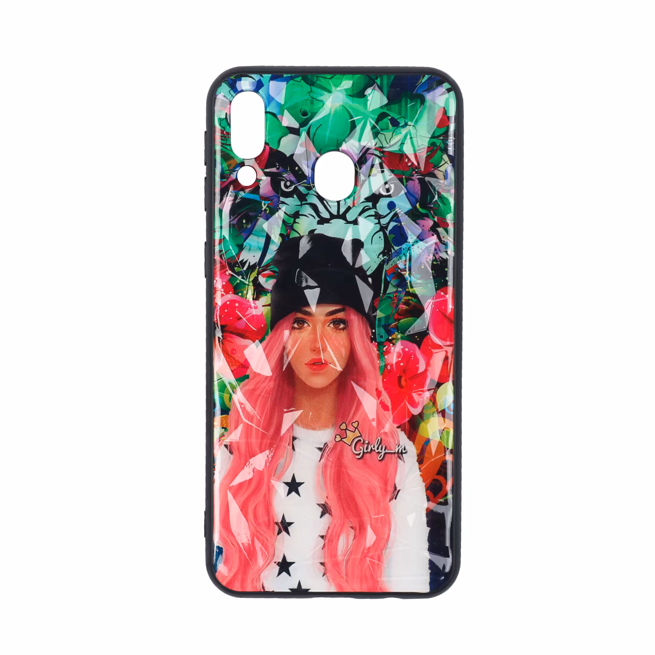 کاور طرح دختر کد 04 مناسب برای گوشی موبایل سامسونگ Galaxy M20 