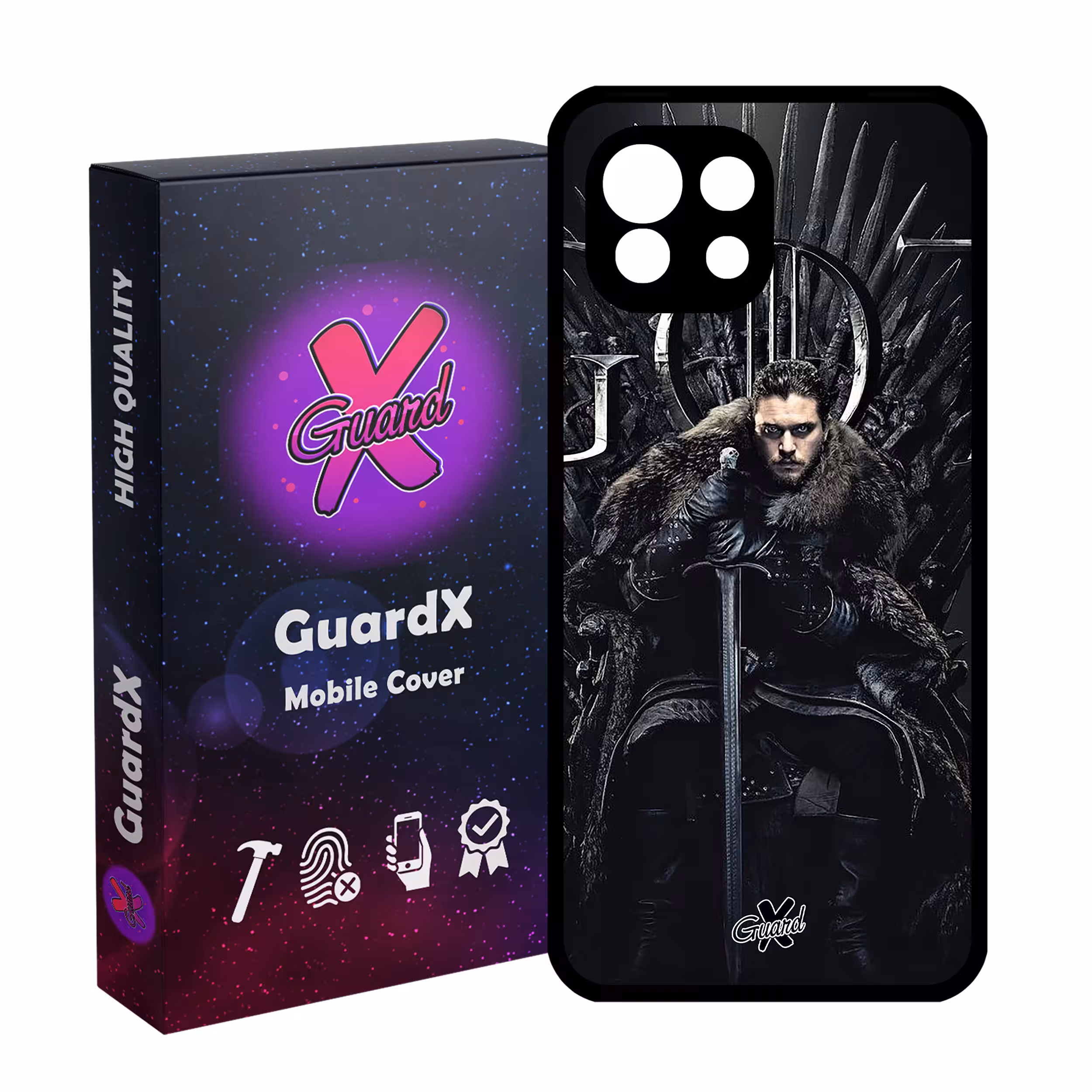 کاور گارد ایکس طرح Jon Snow مدل Glass10416 مناسب برای گوشی موبایل شیائومی  MI 11 Lite