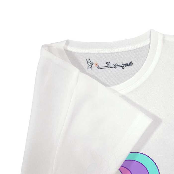 تی شرت بچگانه پرمانه طرح یونیکورن کد pmt.3314