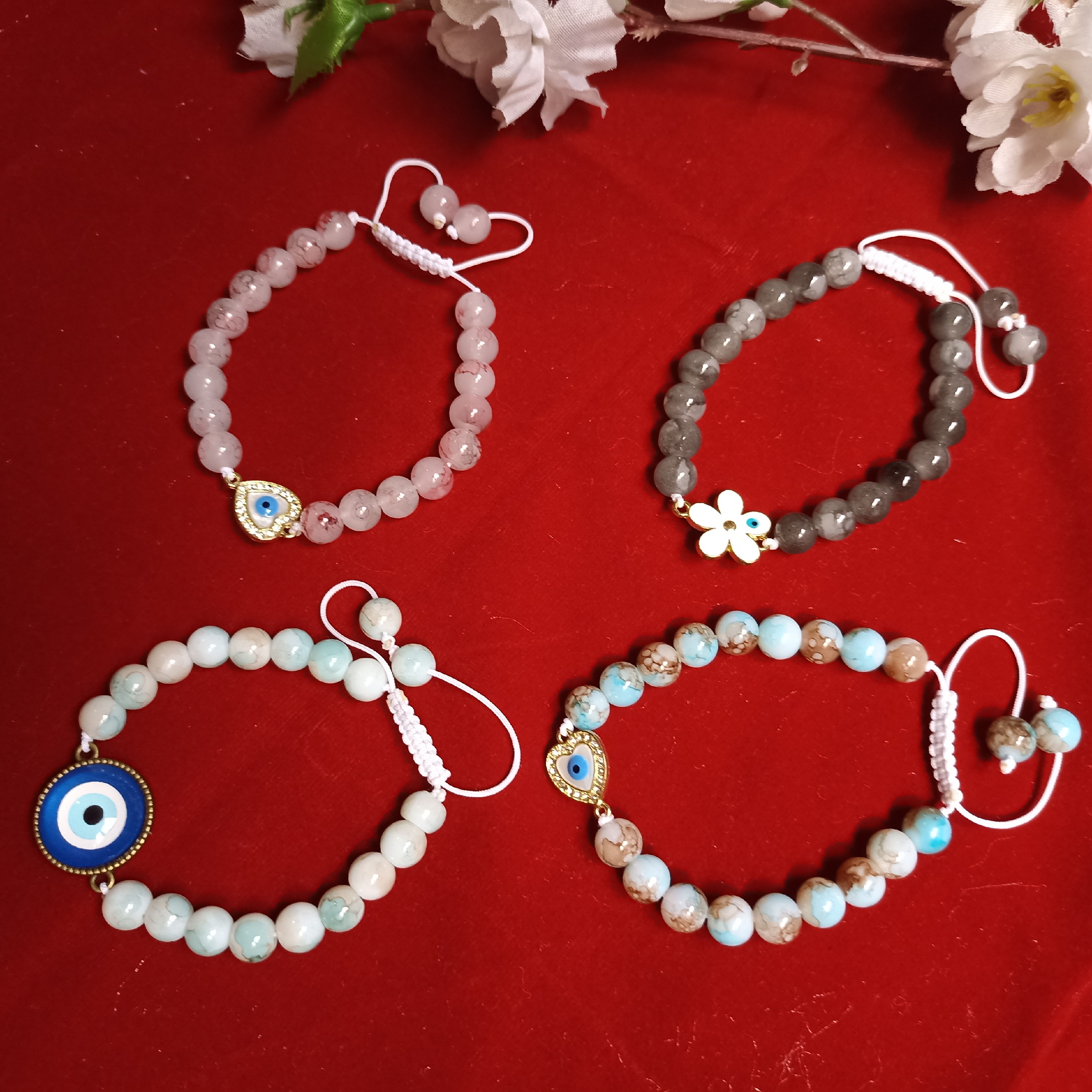 دستبند عمده مدل چشم نظر