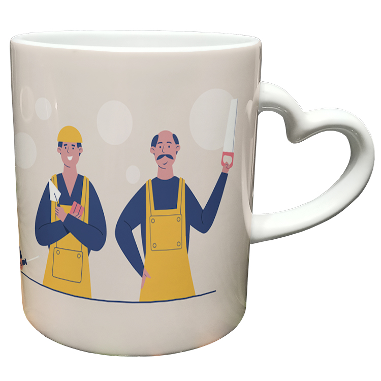 ماگ مدل دسته قلبی طرح مهندس کد 40