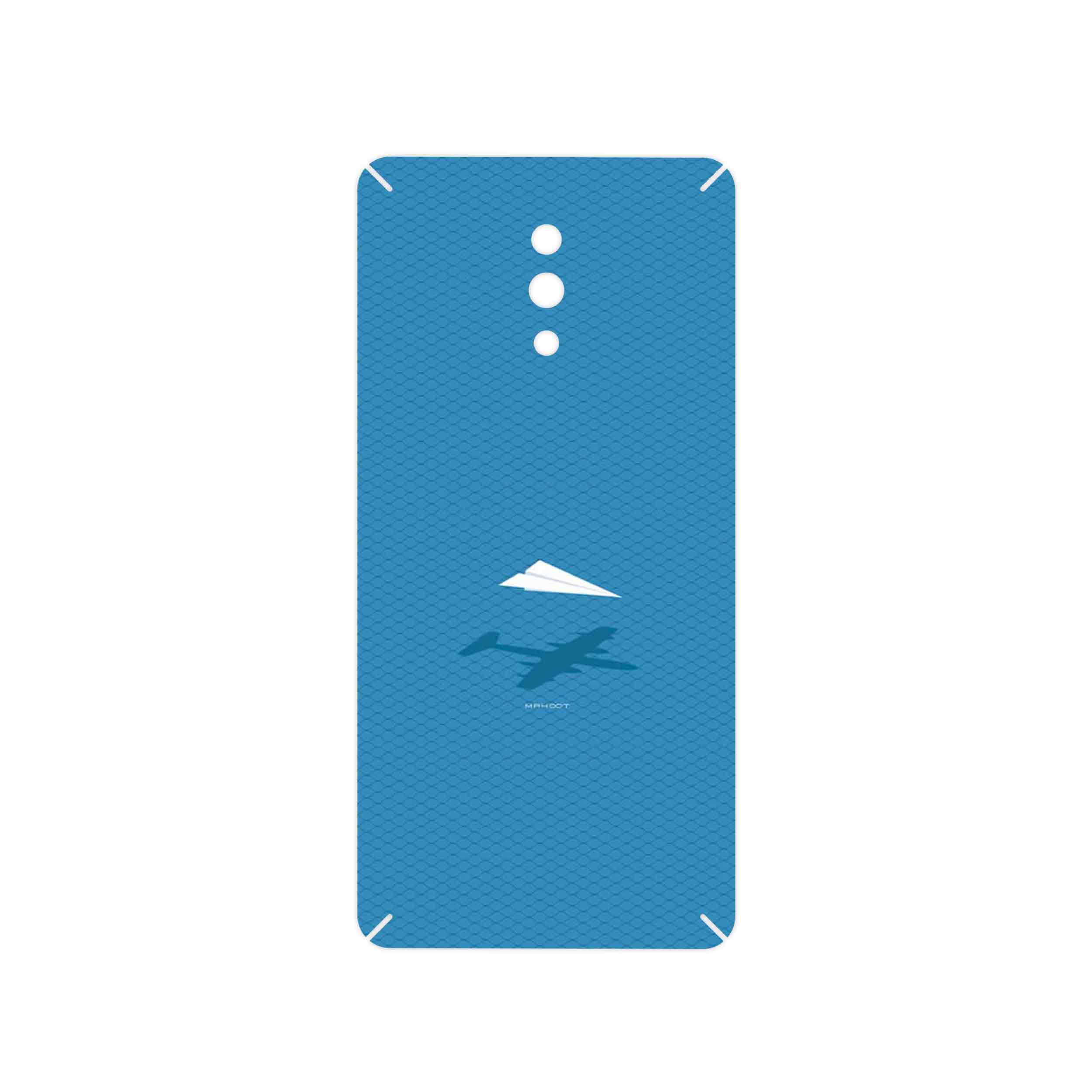 برچسب پوششی ماهوت مدل Minimal Paper Airplane مناسب برای گوشی موبایل اپو Reno