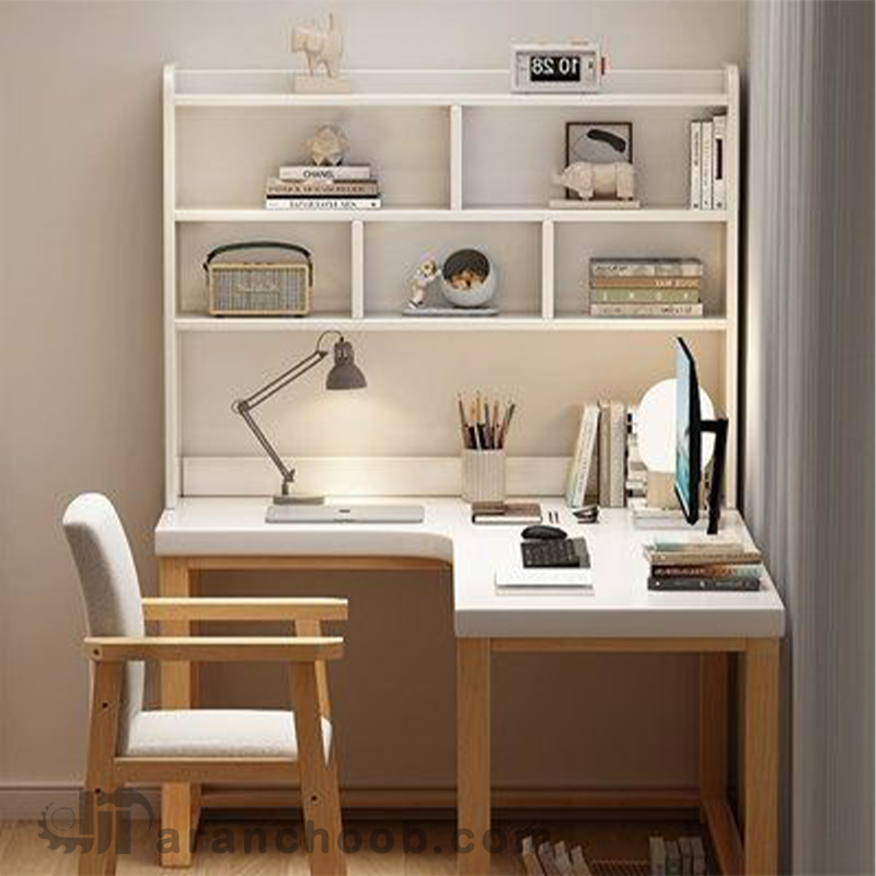 میز تحریر ال چوبی