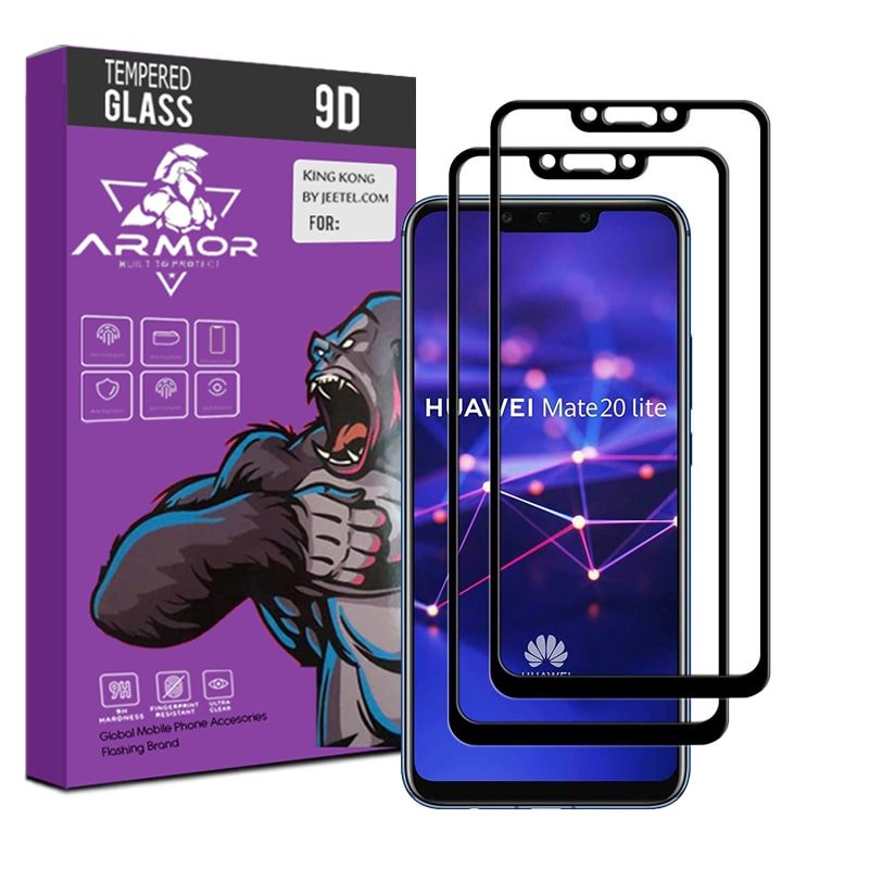 گلس تمام صفحه مناسب برای گوشی HUAWEI MATE 20 LITE