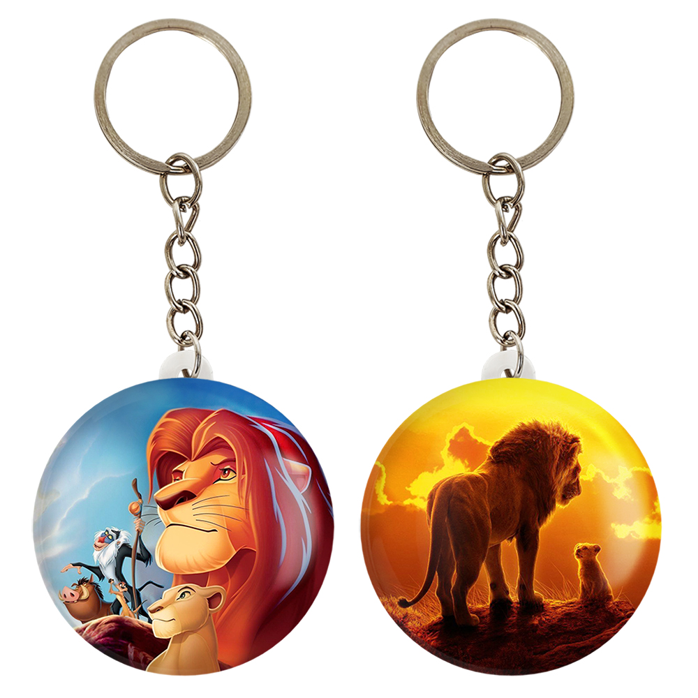 جاکلیدی خندالو مدل شیرشاه Lion King کد 1070410706 مجموعه 2 عددی