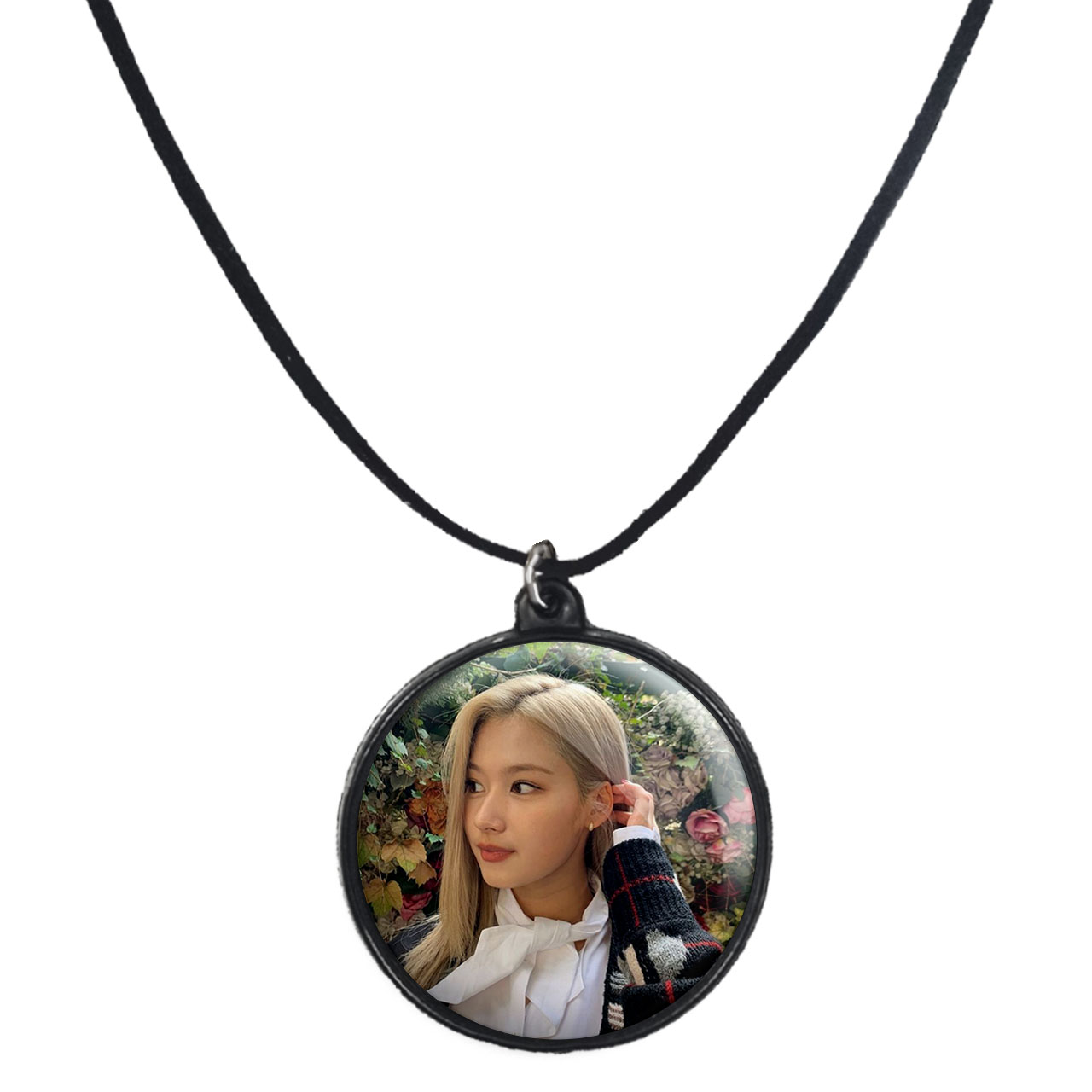 گردنبند پرمانه طرح تو ایس کد pmb.19498 مدل دو طرفه