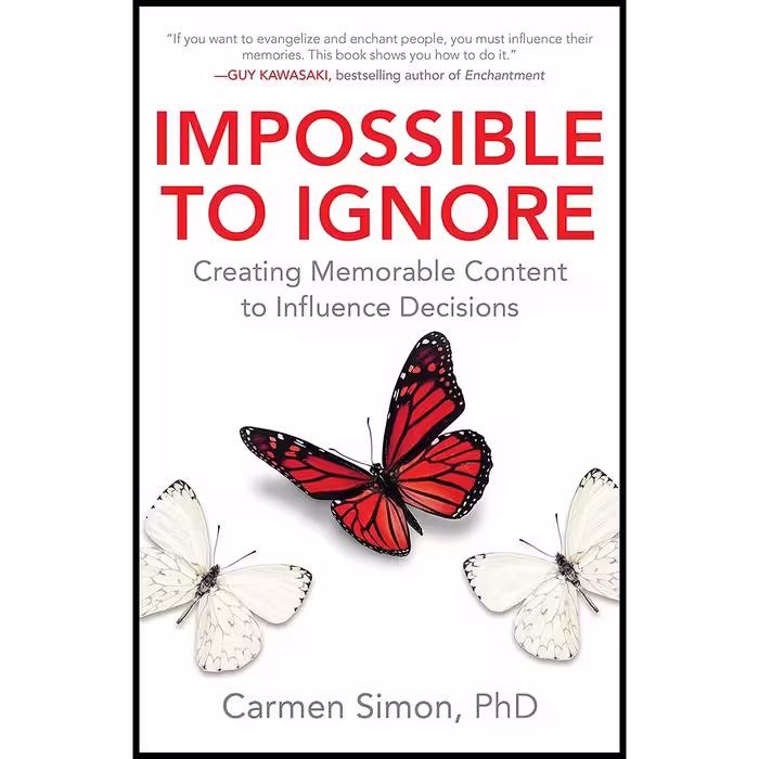 کتاب Impossible to Ignore اثر Carmen Simon انتشارات McGraw Hill