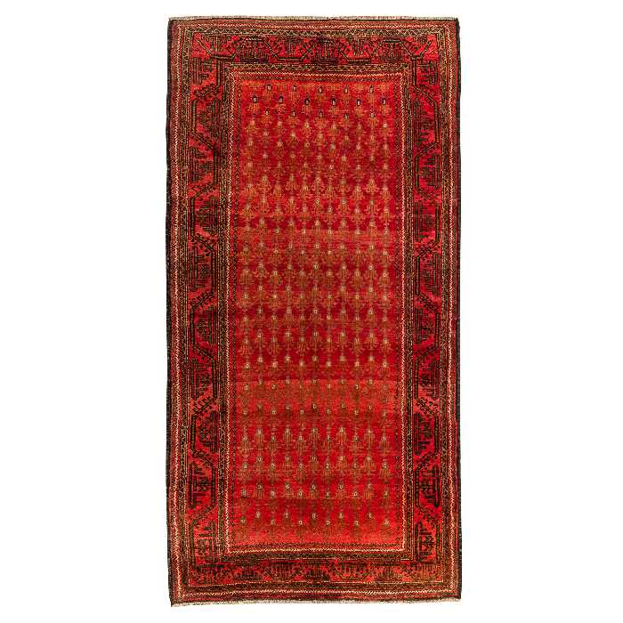 فرش دستبافت سه متری مدل نقشه بلوچ  کد 22.1200