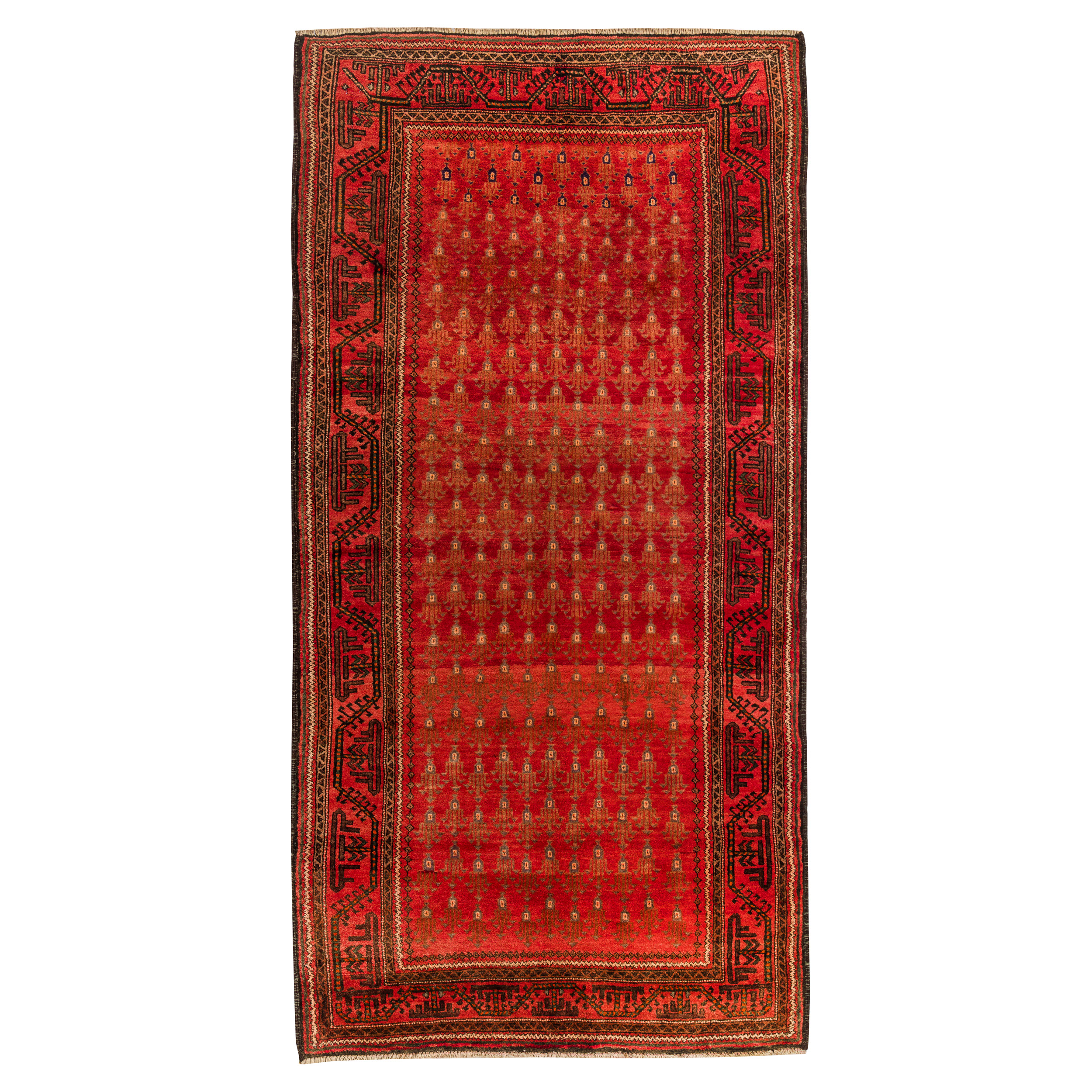 فرش دستبافت سه متری مدل نقشه بلوچ  کد 22.1200