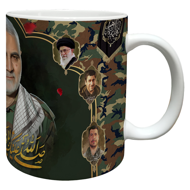 ماگ مدل سردار سلیمانی کد 93